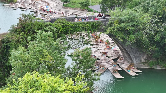 中国广西桂林市阳朔县白沙镇遇龙河