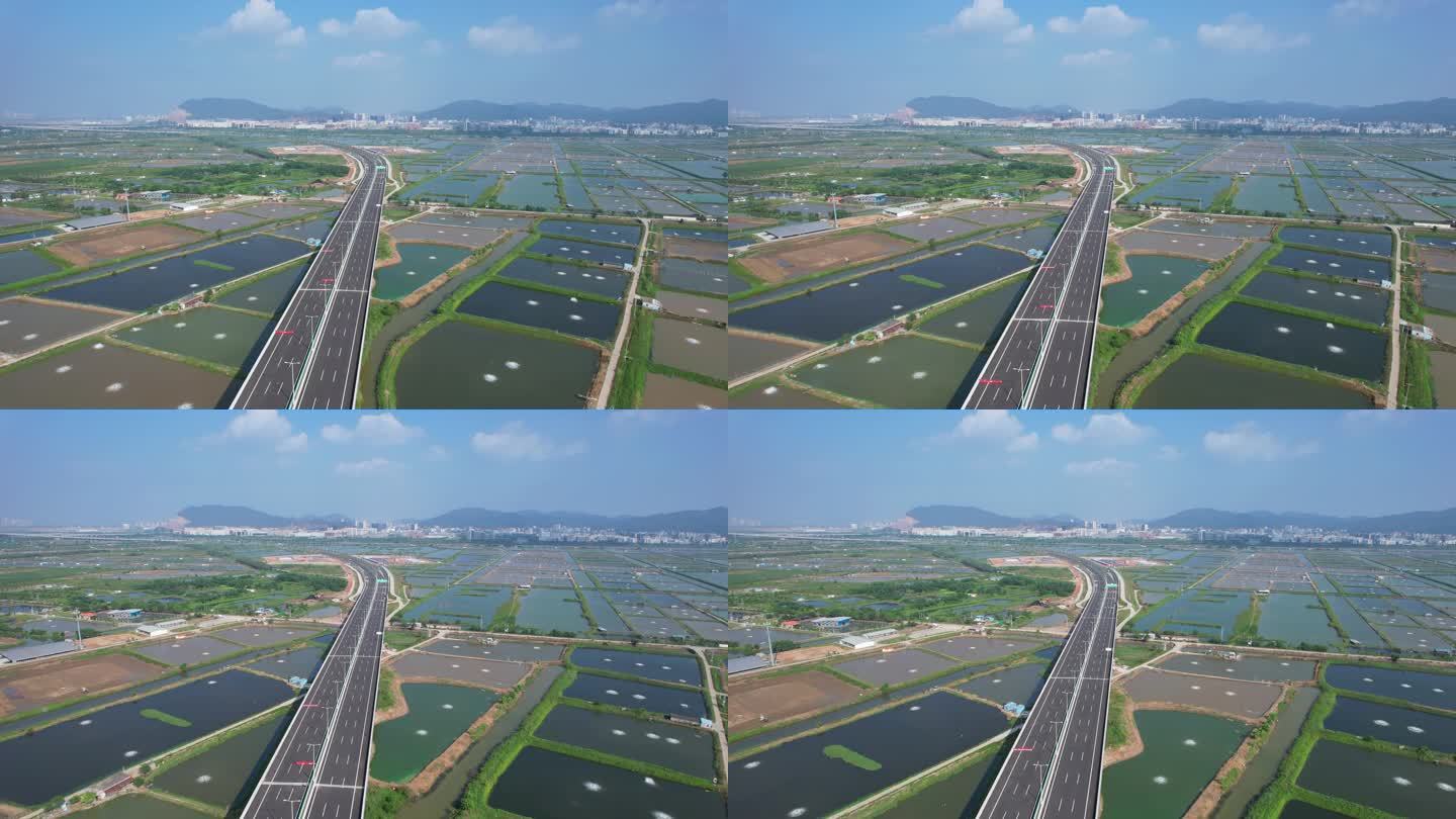 珠海：竣工前的鹤港高速二期