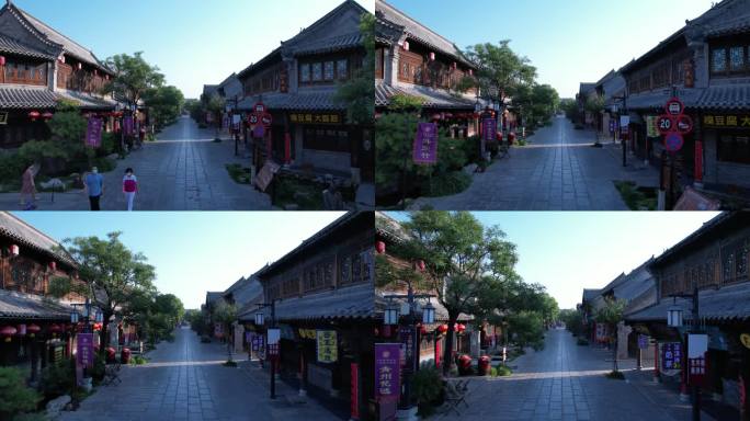 青州古城街景风光航拍解锁中国青州站