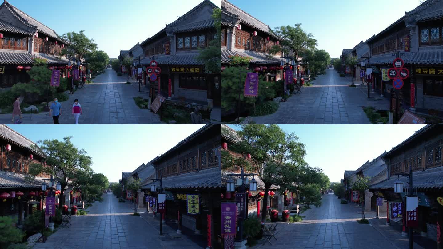 青州古城街景风光航拍解锁中国青州站