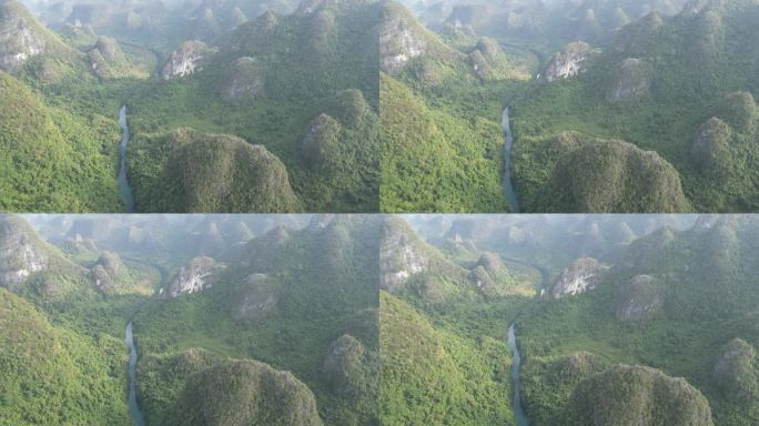 地形地貌广西喀斯特风景