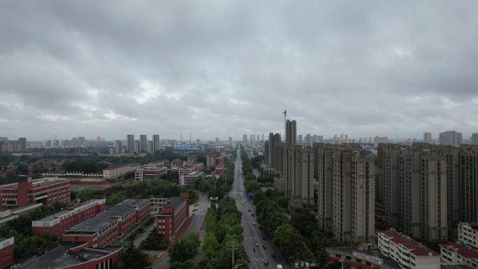 平度市城市地标街景风光航拍解锁中国平度站