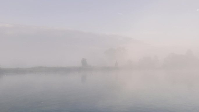 勃兰登堡州哈维尔河的清晨心情