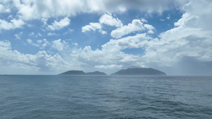 海南岛屿大洲岛远景