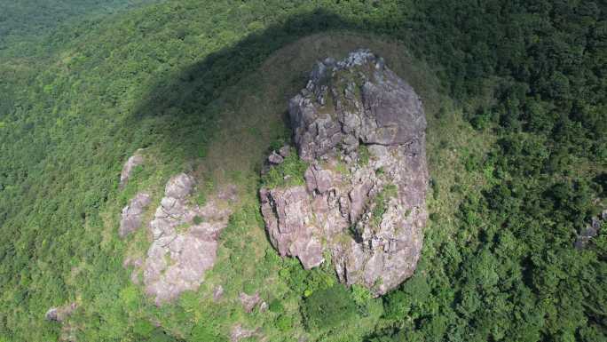 【正版素材】深圳七娘山川螺石