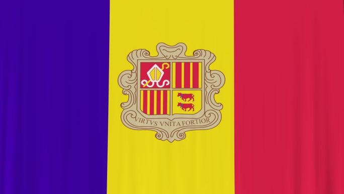 Andorra  安道尔国旗