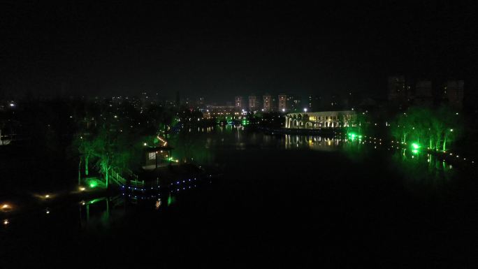 县城夜景