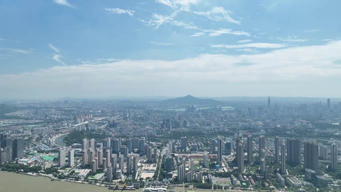 南京城市航拍空镜4K
