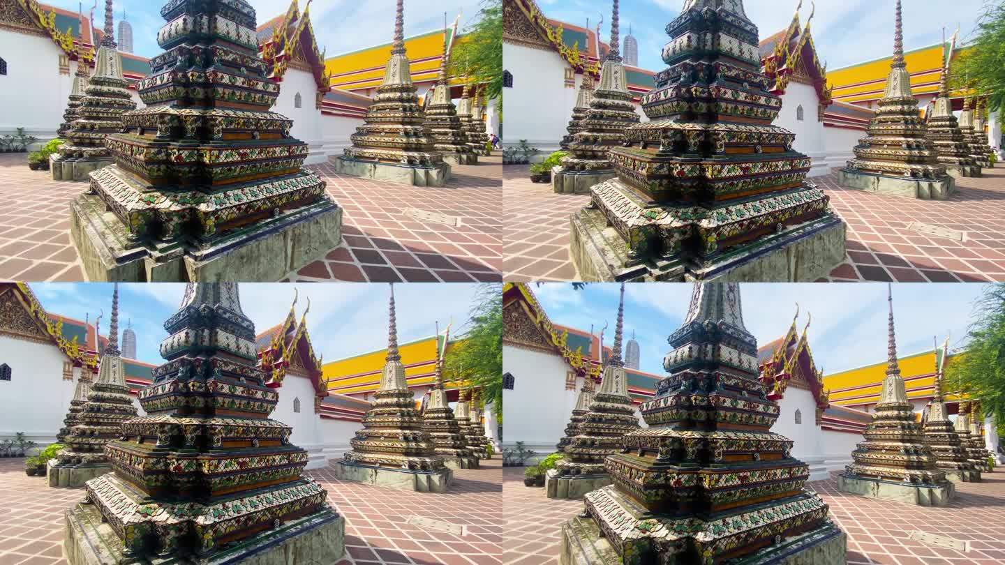 卧佛寺，卧佛寺，泰国曼谷市中心的佛教寺庙