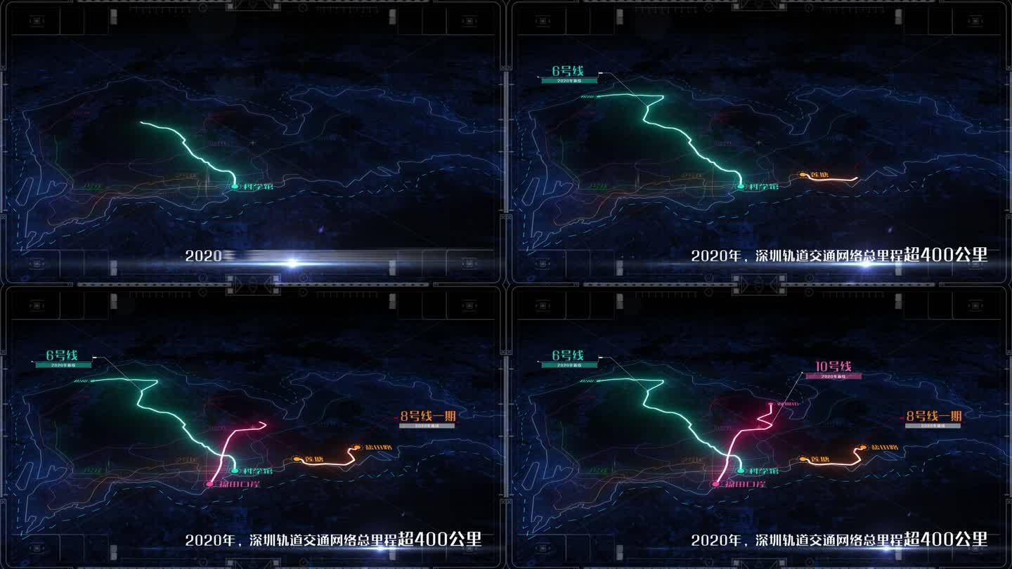 科技类城市区位地图（深圳）