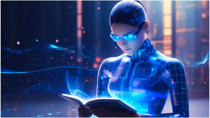 AI人工智能科技未来创新数字网络机器学习