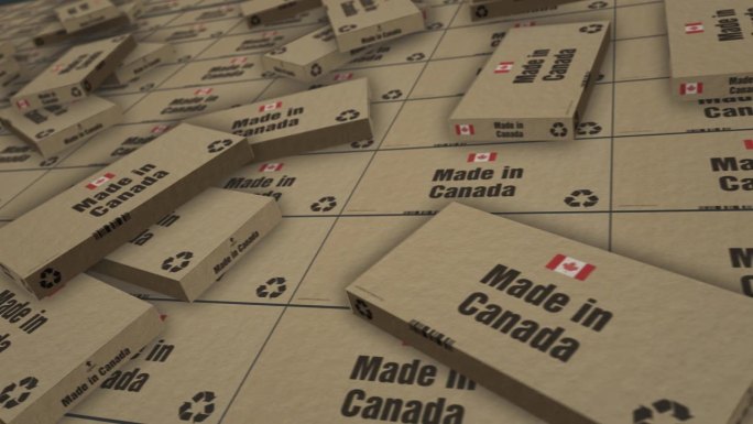加拿大制造的箱包生产可循环无缝