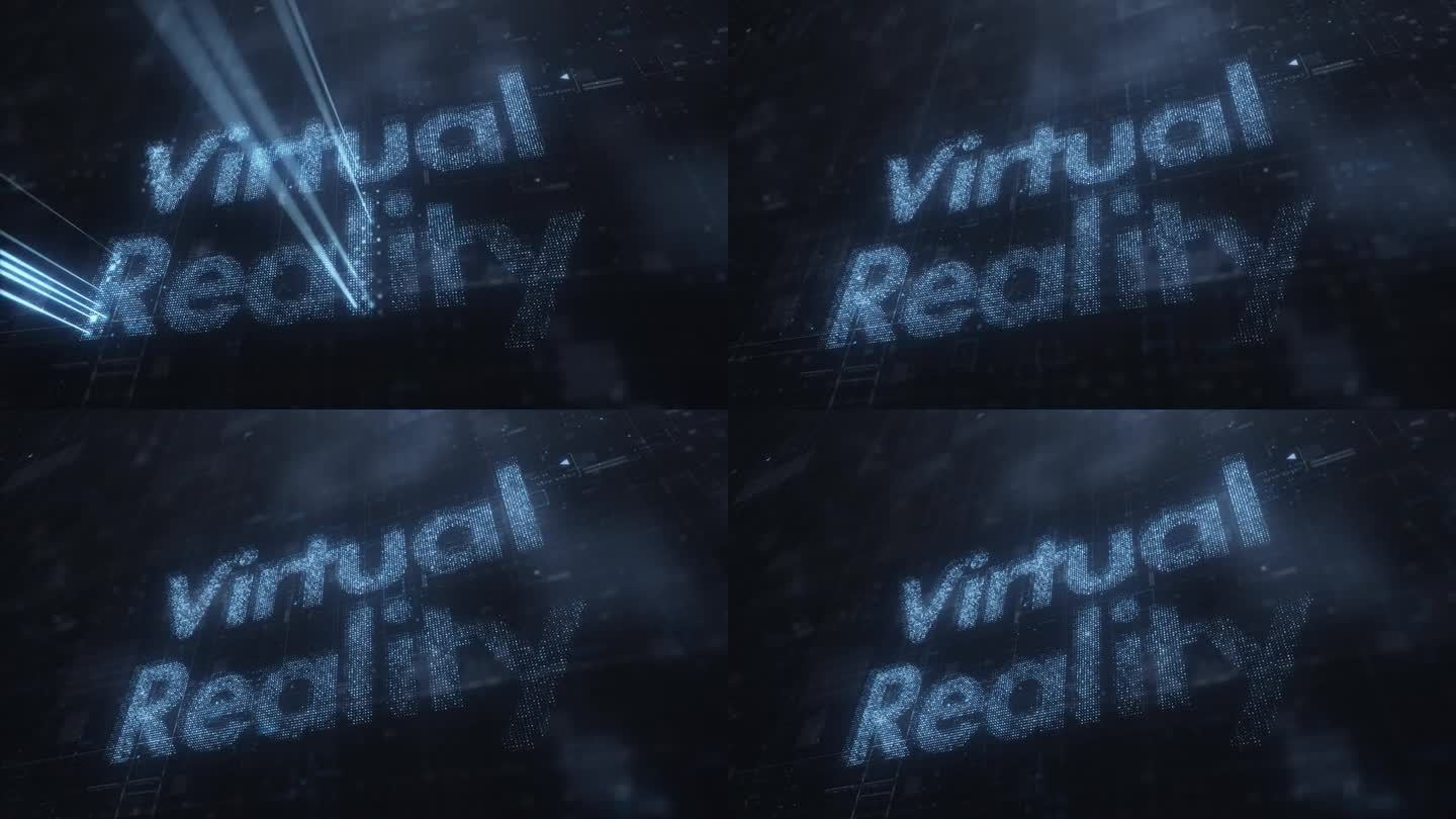 虚拟现实背景概念网络安全背景