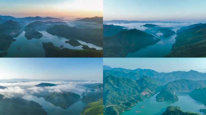 【6分钟】皖南川藏线青龙湖风景区云海