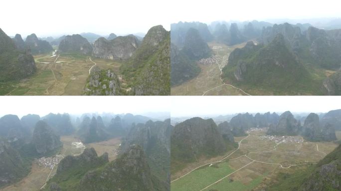 桂林山水 山 平原与山