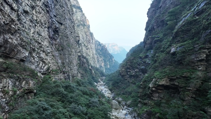 庐山风景区山峰岩石航拍山脉山丘山岭山陵