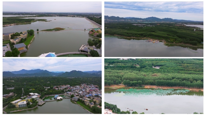 北京青龙湖水岸湿地公园