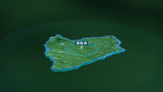 白城市通榆县面积人口基本信息区位地图展示