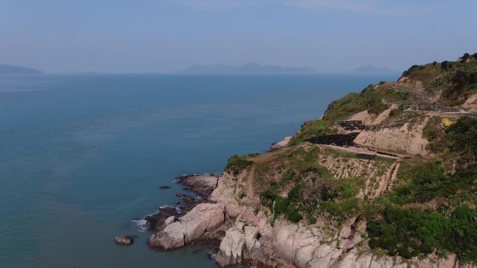 霞浦小西洋岛航拍 海岸线 自然风光 海岛