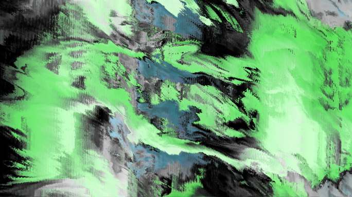 油画视觉创意海浪涌动抽象艺术背景2402