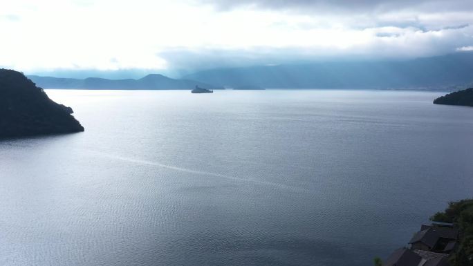 云南泸沽湖里格半岛