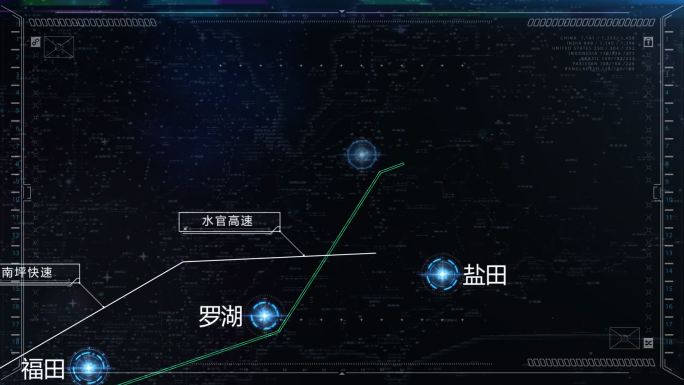 科技类城市区位地图