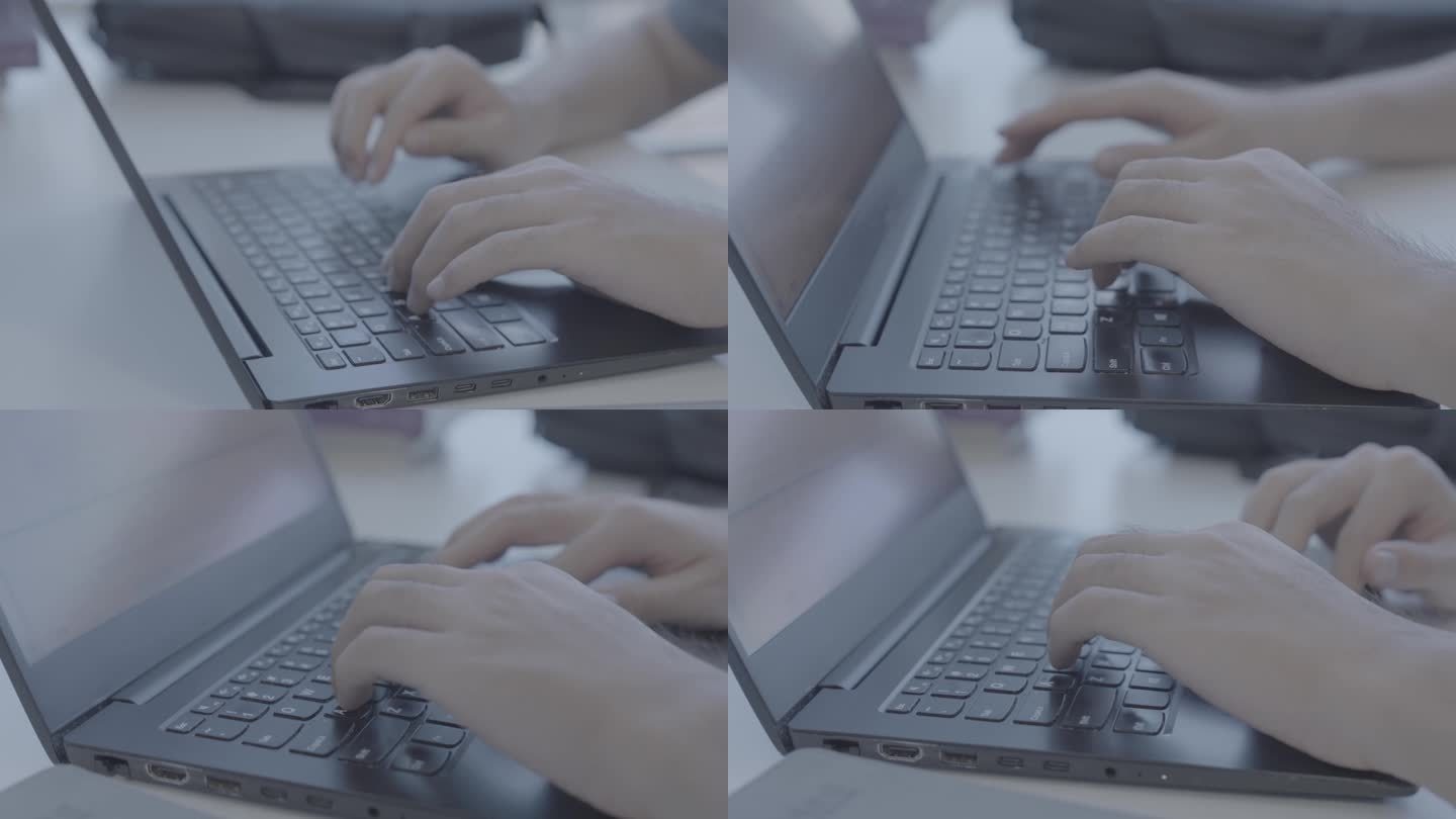 敲键盘