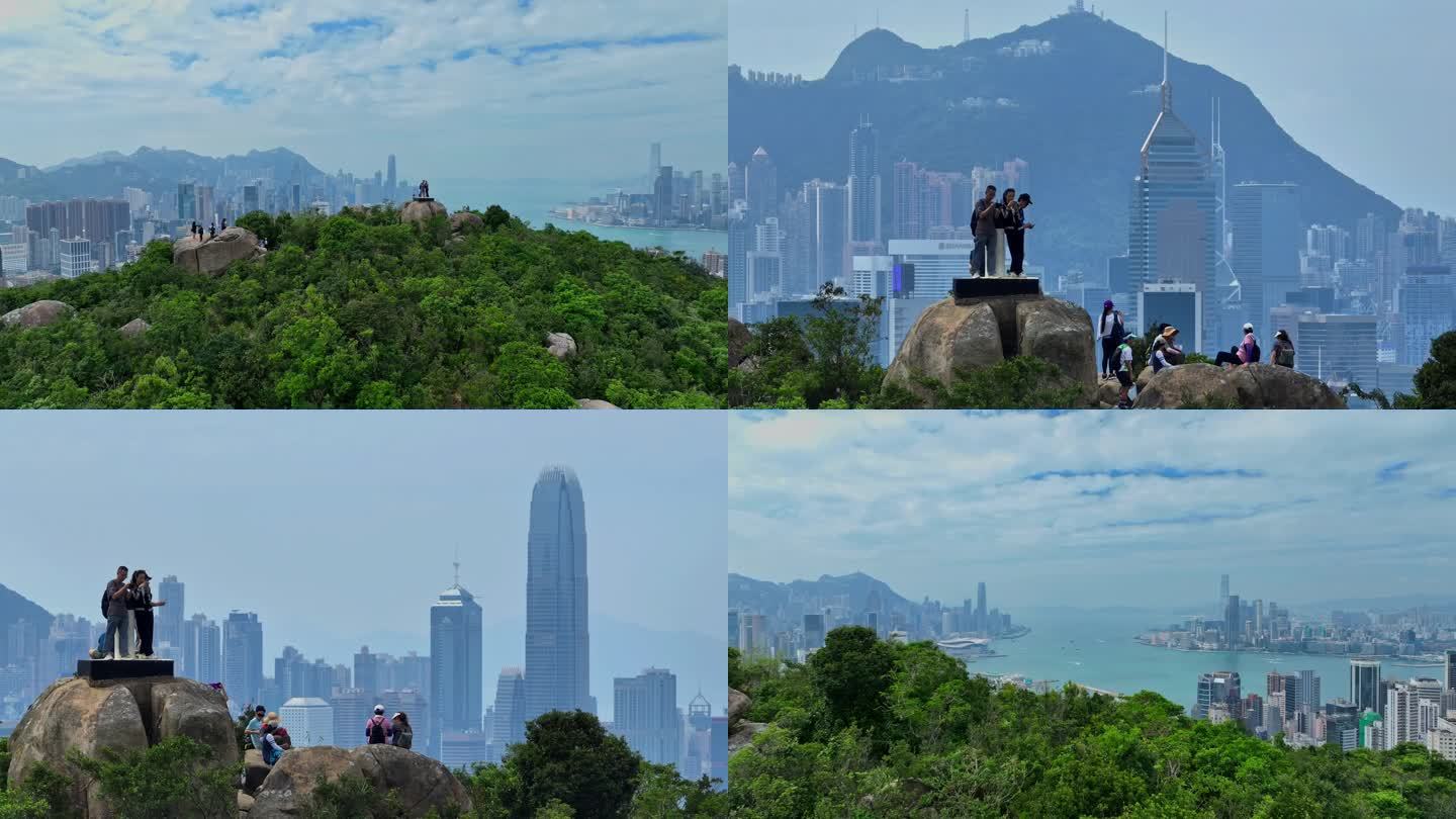 香港维港最美观景台：爬山宝马山红香炉峰