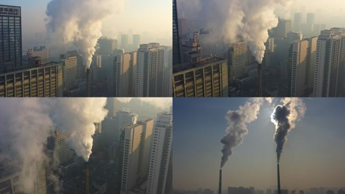 【19元】城市工厂排放废气空气污染冷凝塔