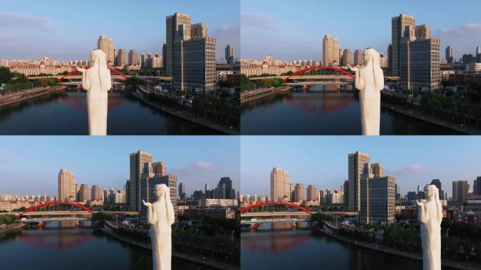 天津市海河 金钢桥