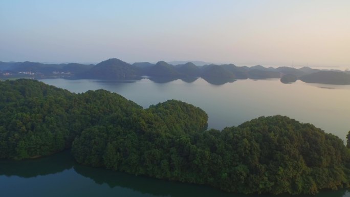 庐山西海风景航拍