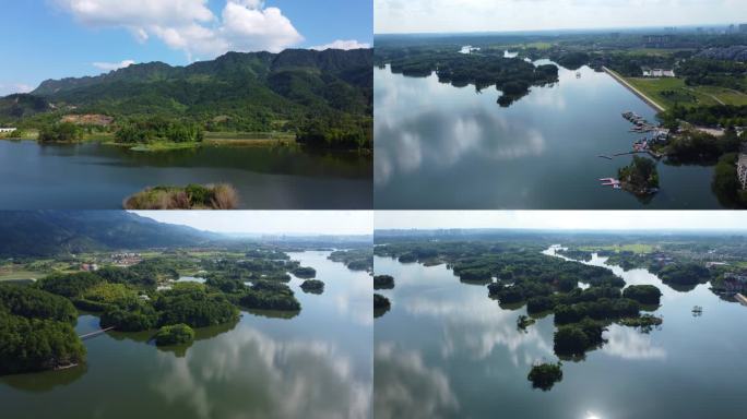 龙水湖  岛屿 星棋罗布