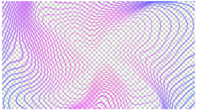 紫色波纹电波 线条扩散 晚会大屏背景循环