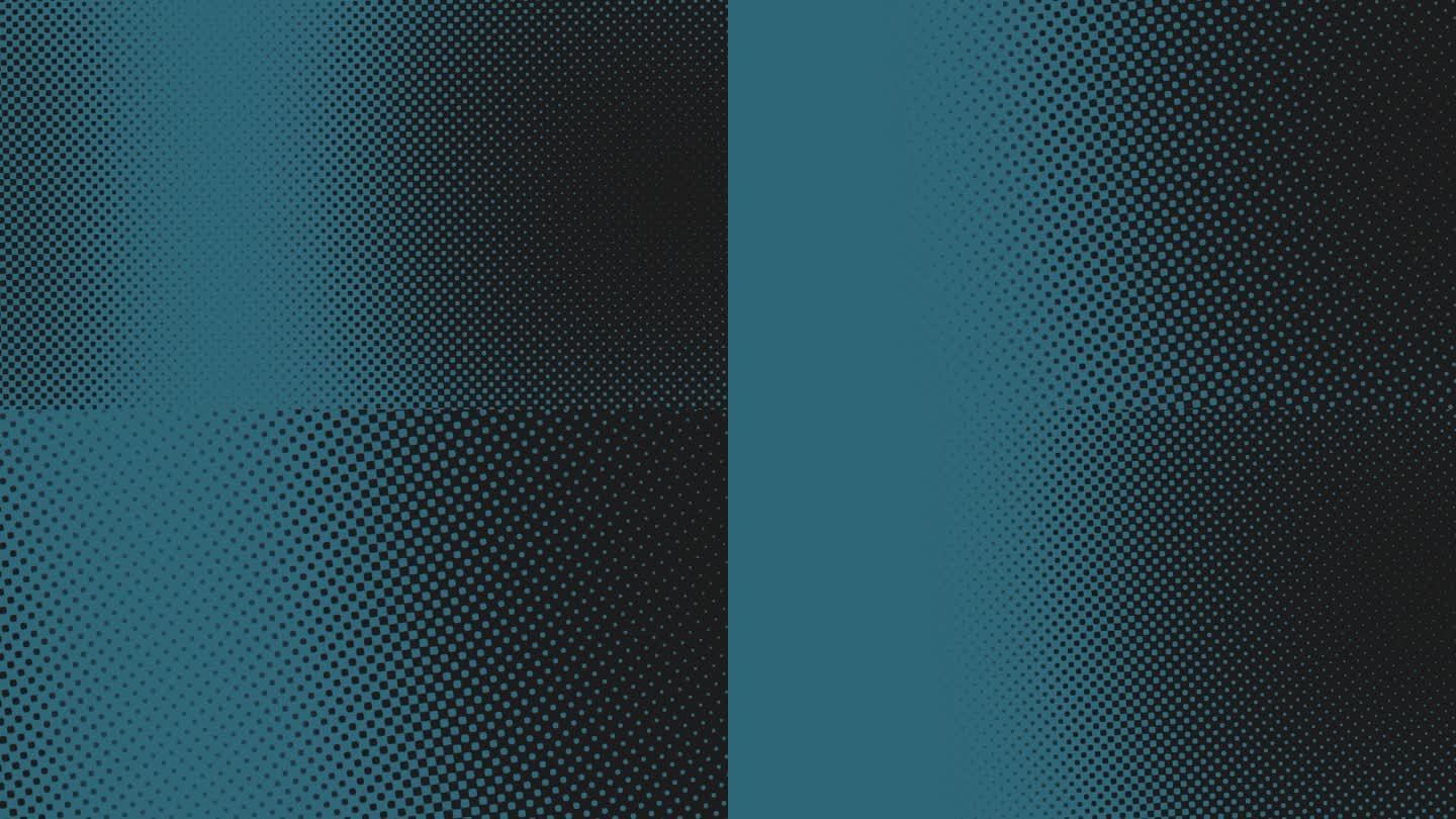 分割的半色调图案暗蓝点和浅蓝点形成图案图案