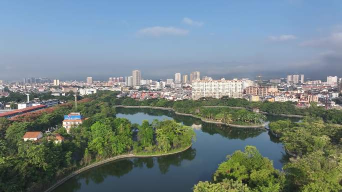 瑞丽市城市湿地公园风景