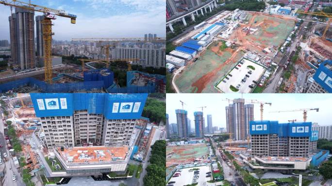 深圳房地产项目建设工地