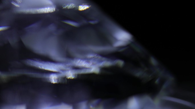 水晶钻石反射光璀璨绚丽