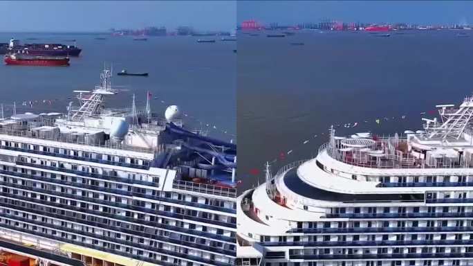 中国首艘国产大型邮轮爱达·魔都号即将运营