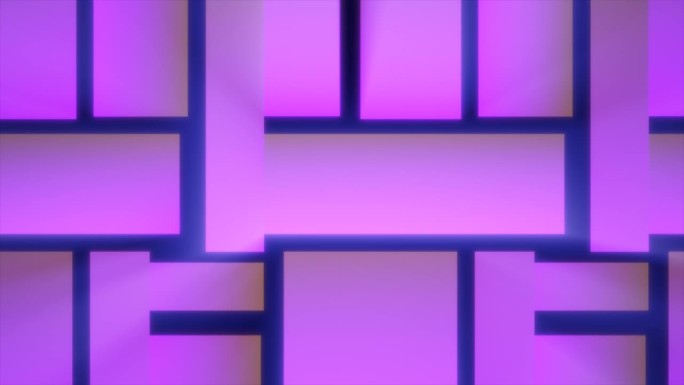 紫色图案未来的能量发光从矩形和正方形的背景