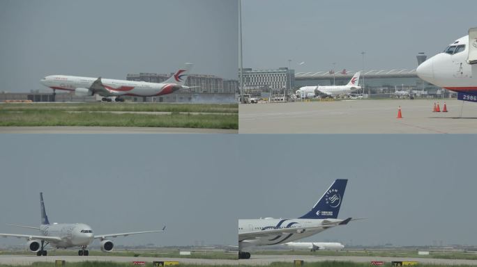 西安咸阳国际机场飞机起落
