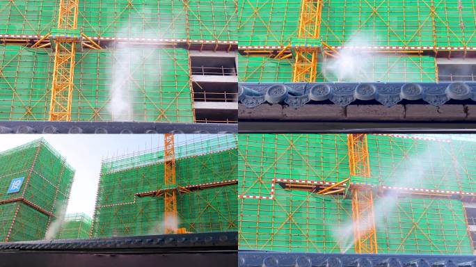 建筑工地喷淋系统降尘喷雾