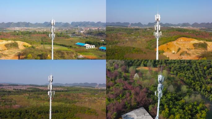 信号基站 5g建设 中国移动 联通
