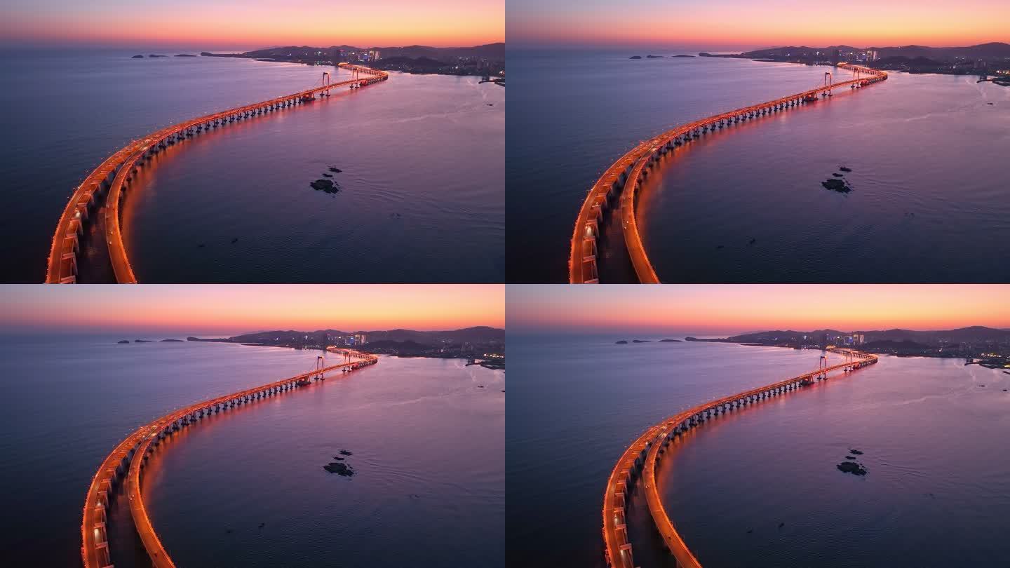 大连跨海大桥航拍