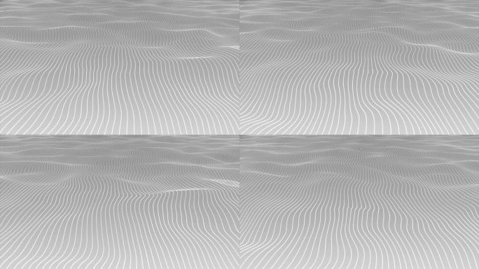 3D白色和黑色的彩色慢动作，在白色和黑色的背景上挥动垂直条形线