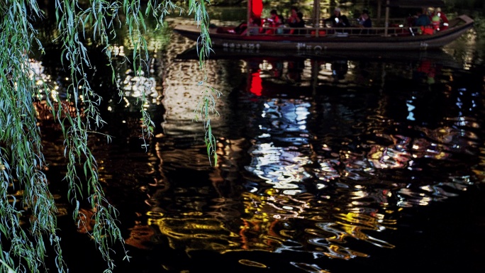 凤凰古城洪桥沱江夜景40