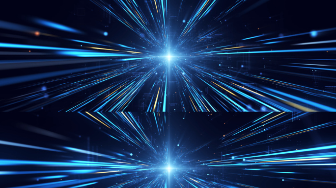 宽屏科技光线隧道穿梭+循环