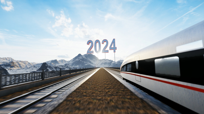 4K高铁从2023向驶2024跨年合集