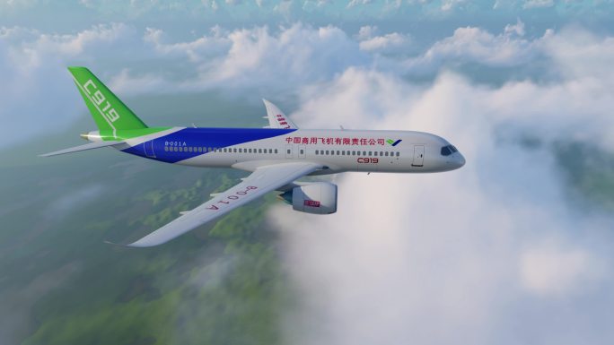 C919 中国飞机 商用飞机