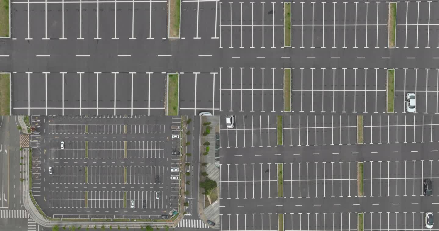 【21元】空旷的停车场航拍