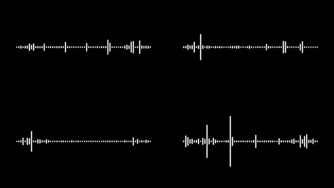 【原创】可视化动态音频声波 20S带通道